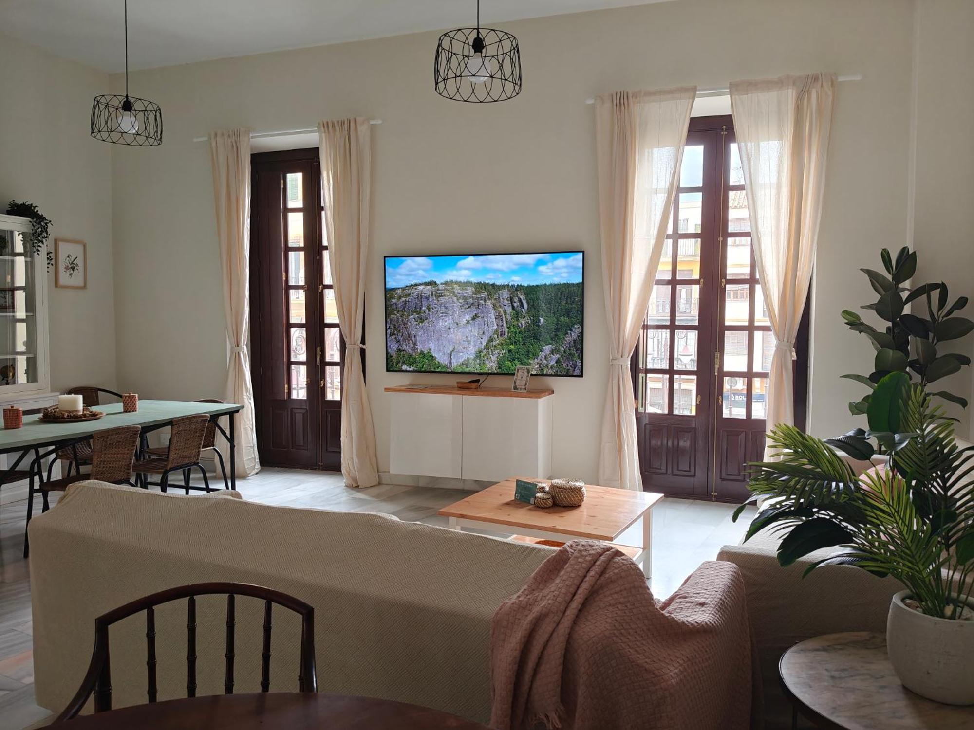 Charming Bright Apartment With Balconies On Cuesta Del Rosario Sevilla Exterior foto